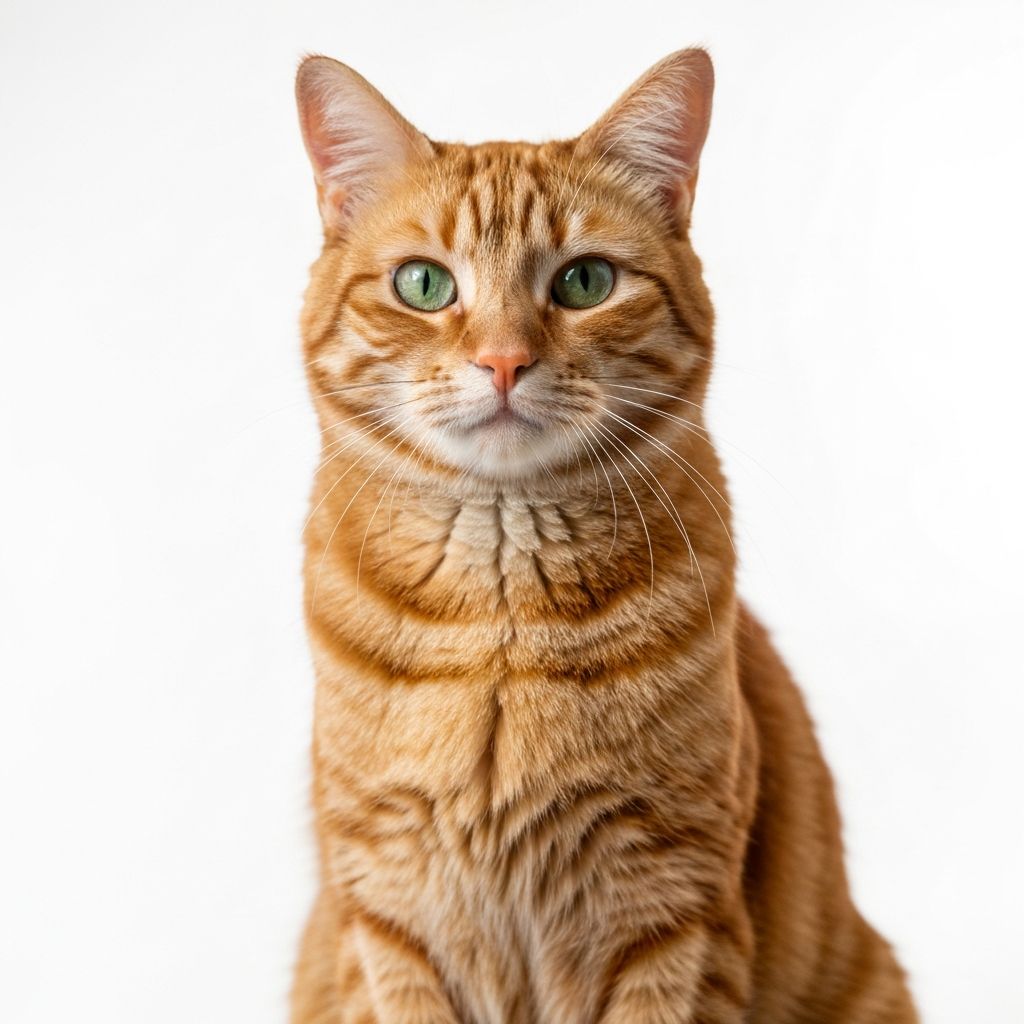 Beautiful intelligent-looking cat